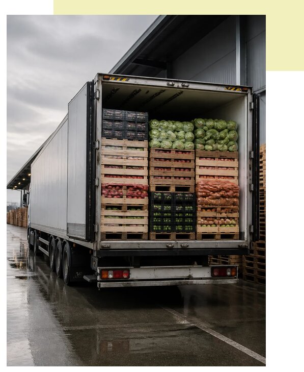 Перевозка плодоовощной продукции в Нижнего Тагил по цене от 5205 р. | Агросервис-Нжн