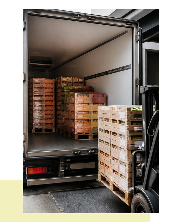 Перевозка сельхозпродукции на паллетах с доставкой в Нижнего Тагил