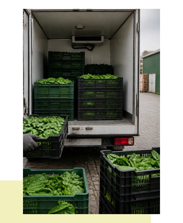 Перевозка шпината в Нижнего Тагил с сохранением свежести продукции